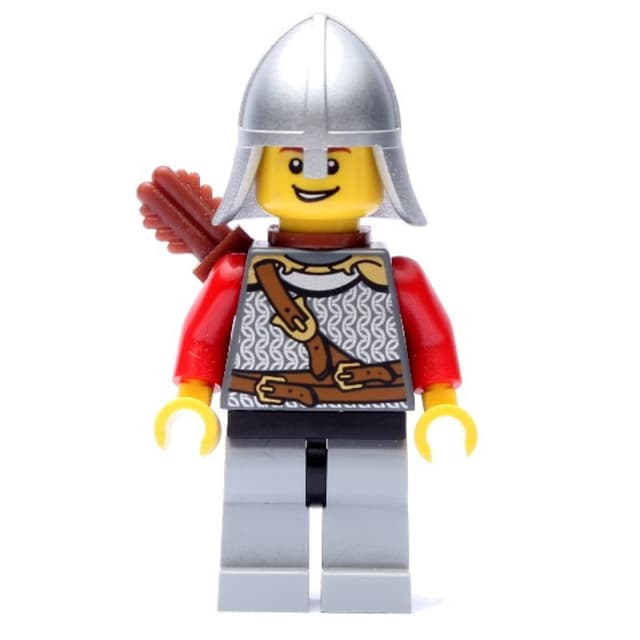 Lion Knight, Archer, Helmet, Quiver