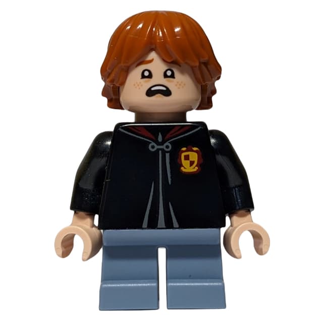 Ron Weasley, Closed Gryffindor Robe with Crest