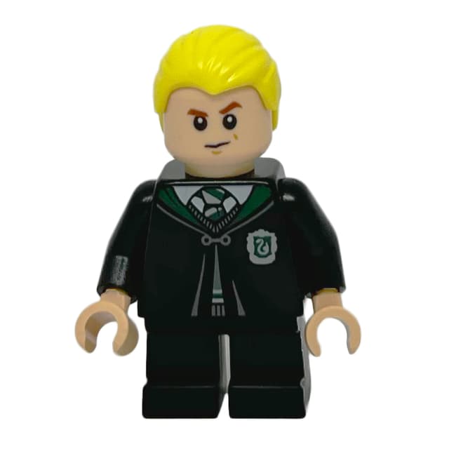 Draco Malfoy, Closed Slytherin Robes with Crest, Short Legs