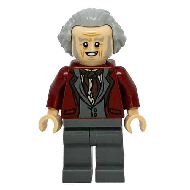 Garrick Ollivander, Dark Red Jacket, Hair Swept Back