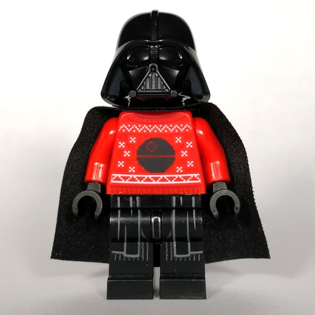 Darth Vader - Festive, Red Sweater