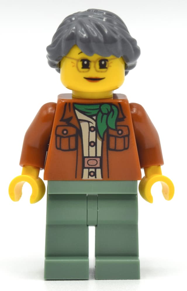 Misako, Dark Orange Jacket