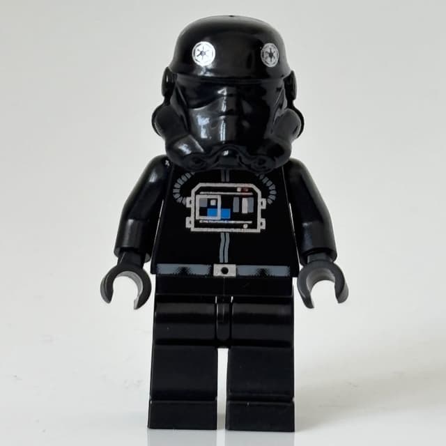 TIE Pilot, Plain Legs, Eyemask Head Print (87556 Helmet)