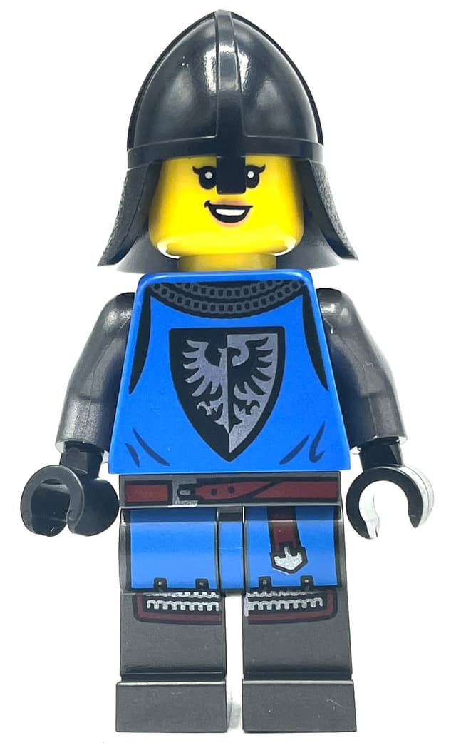 Knight, Black Falcon, Woman