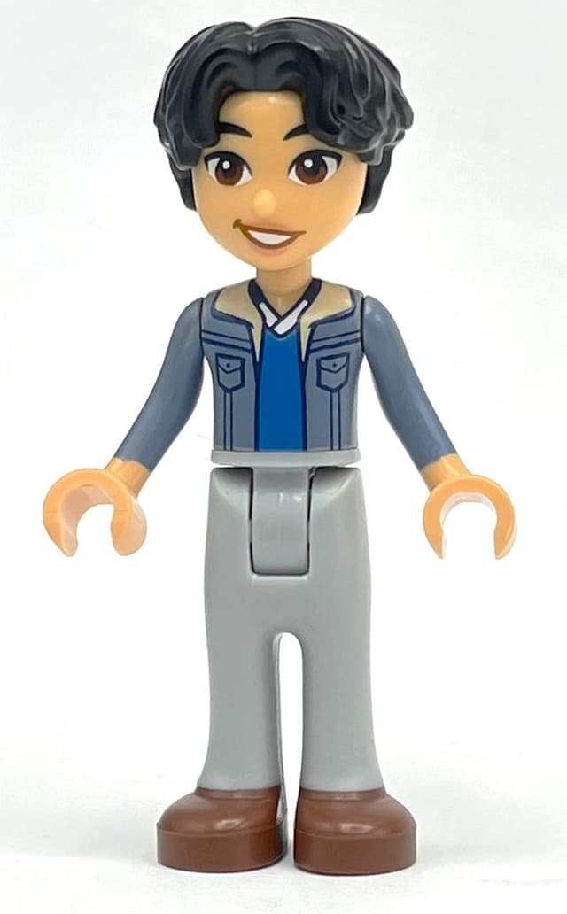 Niko - Sand Blue Jacket, Light Bluish Grey Legs