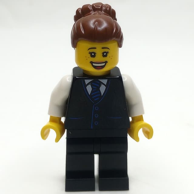 Hotel Clerk, Black Suit