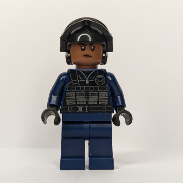 SHIELD Agent, Medium Brown Head