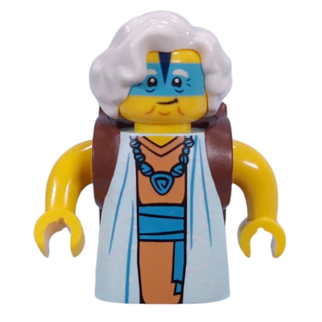 Mrs. Castillo, Light Aqua Dress