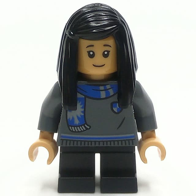 Cho Chang, Short Legs, Dark Bluish Grey Sweater, Scarf