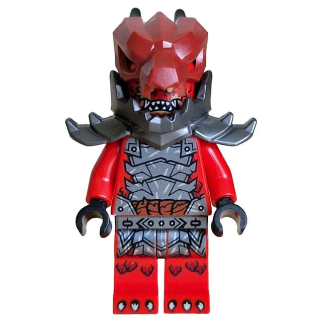 Dragonian Warrior, Short Horns, 28621pr9762 Head