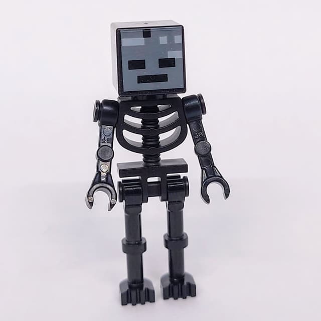 Wither Skeleton, Square Skull, Straight Arms (78132 Torso)
