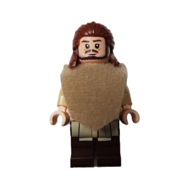 Qui-Gon Jinn, Poncho, Dark Brown Beard