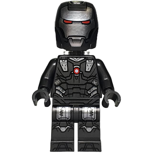 War Machine, Trans-Clear Neck Bracket, Pearl Titanium Hands