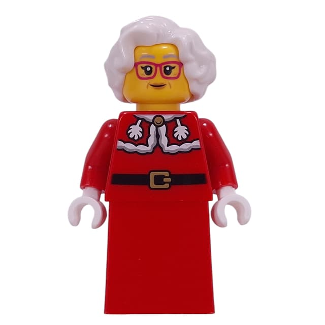 Mrs. Claus, Plain Red Dress