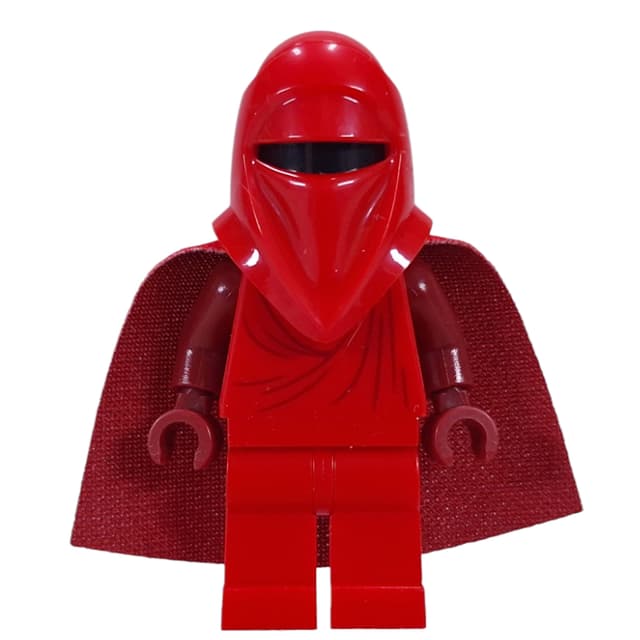 Royal Guard, Dark Red Hands, 19888 Cape, 28621 Head