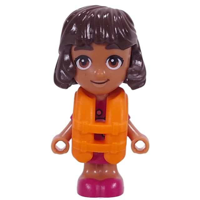 Alba, Magenta Dress, Life Vest