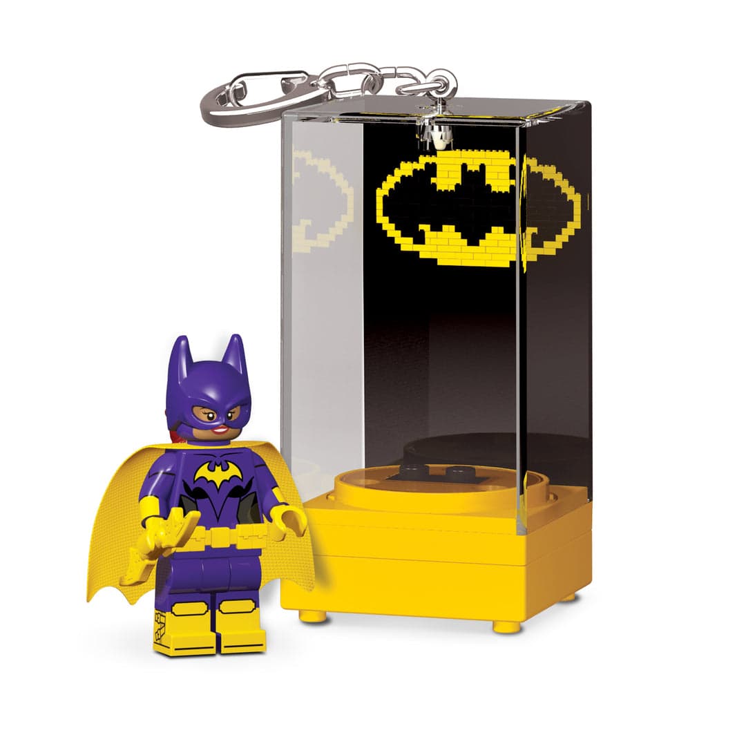 The LEGO Batman Movie Key Chain Light Display Case - Batgirl